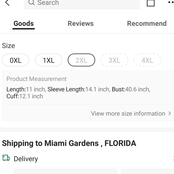 SHEIN 2XL Asymmetrical Angel Blue Zipper Crop Top - Picture 8 of 9